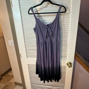 Torrid Super Soft Knit Spaghetti Strap Mini Skater Dress – Size 1X